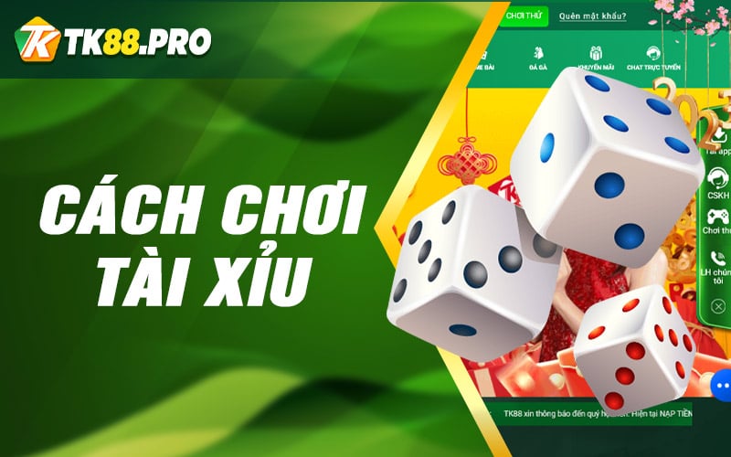 Cách chơi tài xỉu