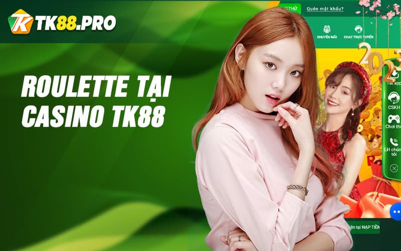 Roulette Tại Casino Tk88