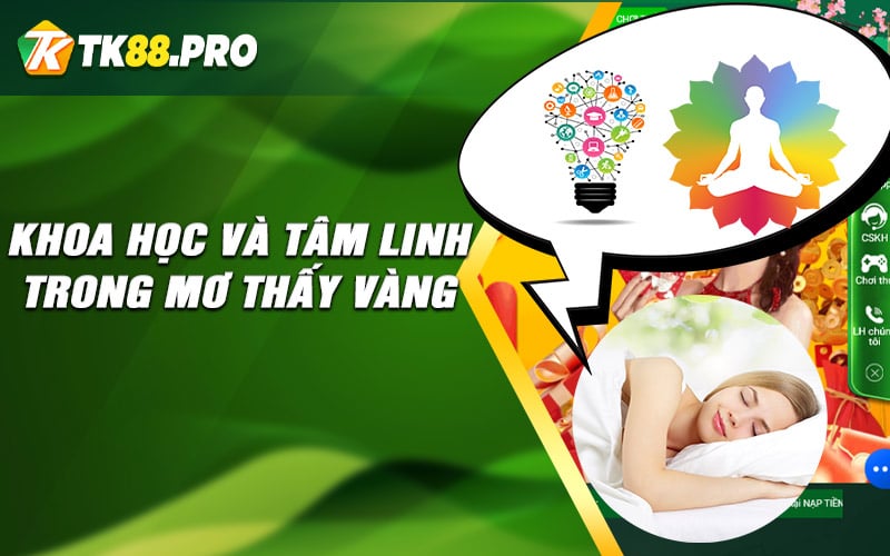 khoa học và tâm linh sau khi mơ thấy vàng